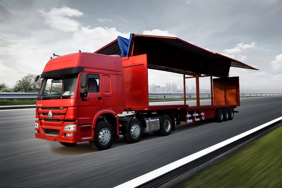 Sciathán Van Semitrailer